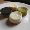 Cheesecake al sesamo nero